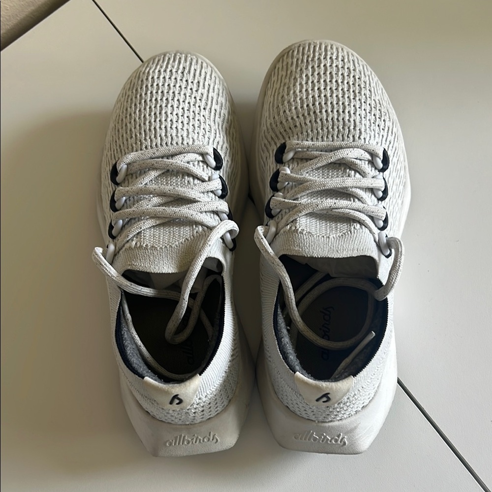 Allbirds White Sneakers Modern Knit Design